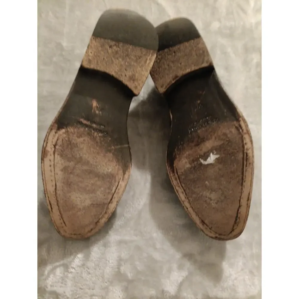 Giorgio Armani Brown Suede Loafer Shoes Mens EU 40.5 or US 7.5-8 Made In Italy